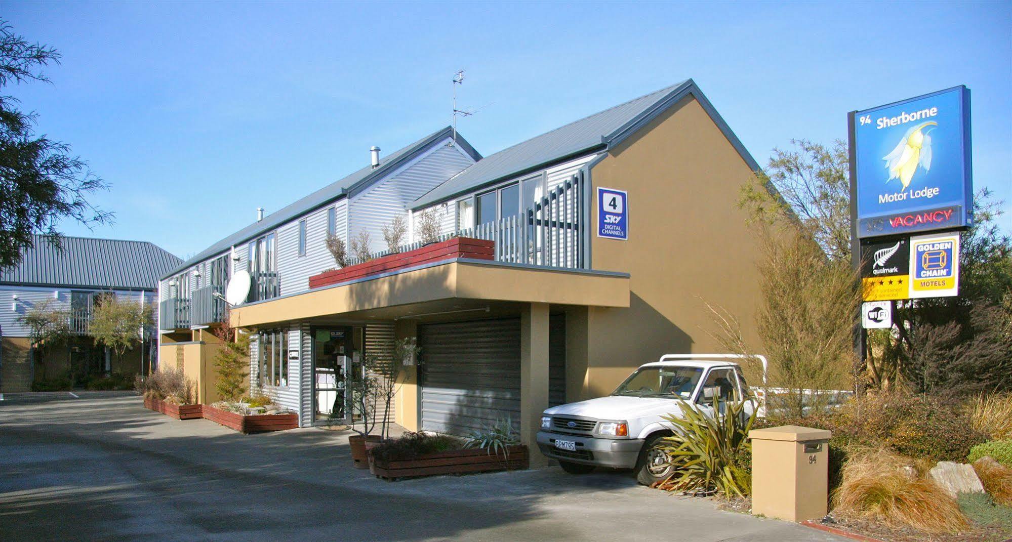 Sherborne Motor Lodge Christchurch Buitenkant foto