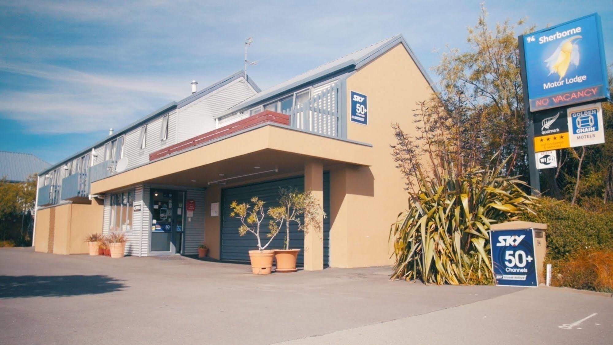 Sherborne Motor Lodge Christchurch Buitenkant foto